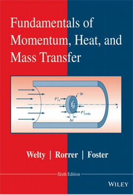 Fundamentals of Momentum Heat and Mass Transfer 6ed